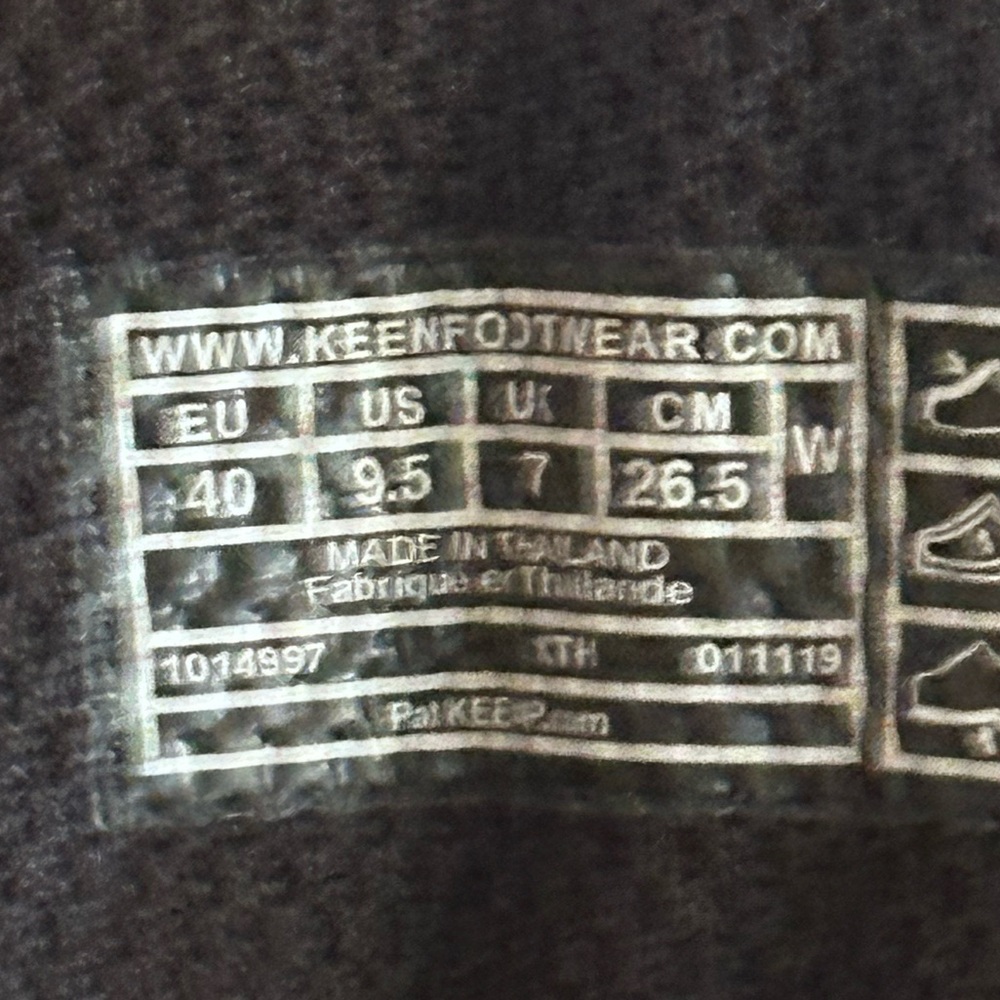 Keen *NIB* Women's Targhee II Mid Hiking Boot in Raven/Opaline - Picture 7 of 11